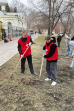 Всероссийский субботник проходит в Минусинске.